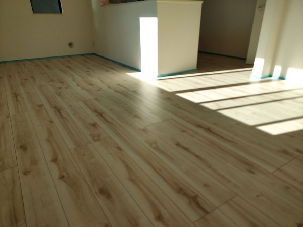 埼玉県蕨市フロアコーティング 施工前の様子