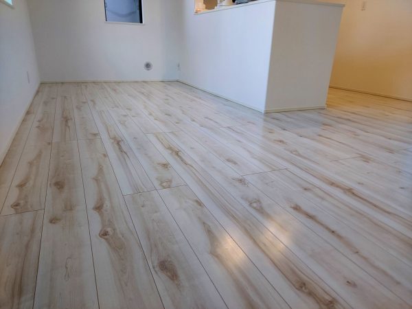 埼玉県蕨市フロアコーティング 施工後 ガラスコーティング
