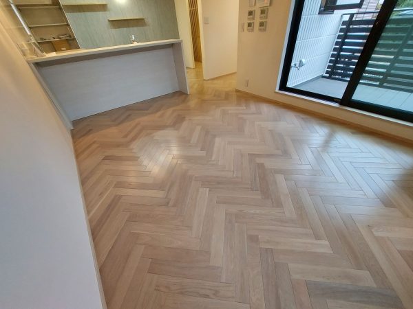 埼玉県川口市フロアコーティング 施工後 ガラスコーティング