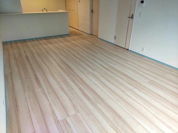 埼玉県川口市フロアコーティング 施工前の様子