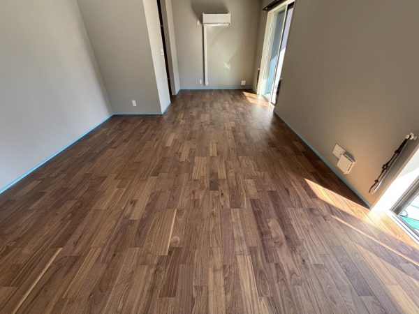 埼玉県北足立郡伊奈町 フロアコーティング 施工前の様子