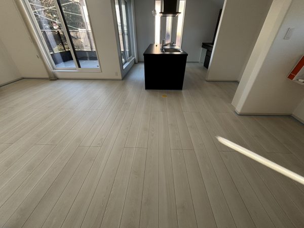 神奈川県横浜市都筑区フロアコーティング 施工前の様子