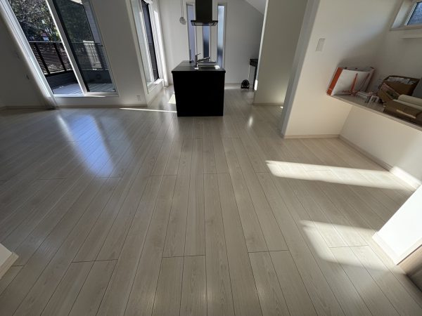 神奈川県横浜市都筑区フロアコーティング 施工後 ガラスコーティング