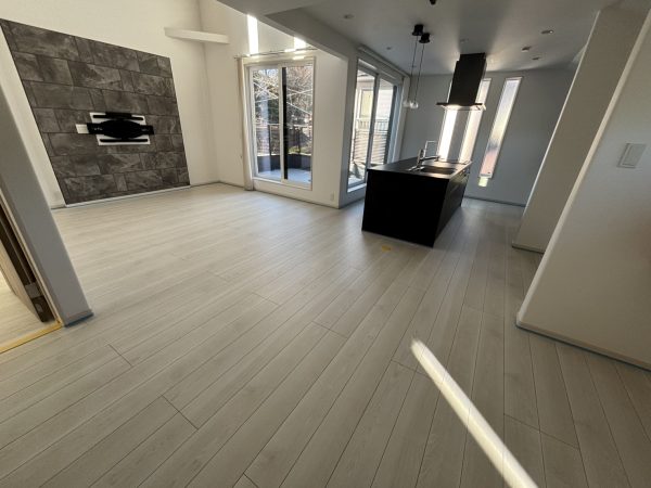 神奈川県横浜市都筑区フロアコーティング 施工前の様子