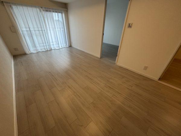 東京都江戸川区 フロアコーティング 施工前の様子