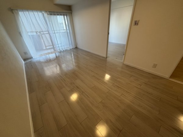 東京都江戸川区 フロアコーティング 施工後 ガラスUVコーティング