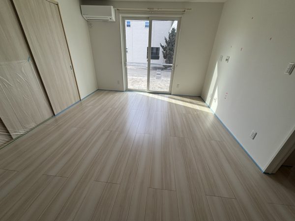 山梨県甲府市 フロアコーティング 施工前の様子