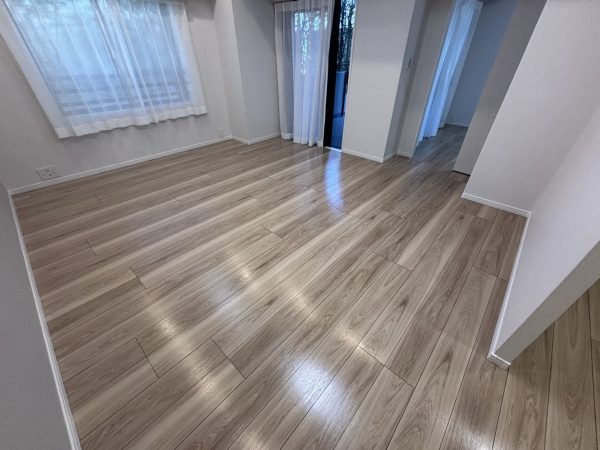 東京都墨田区フロアコーティング 施工後 ガラスコーティング