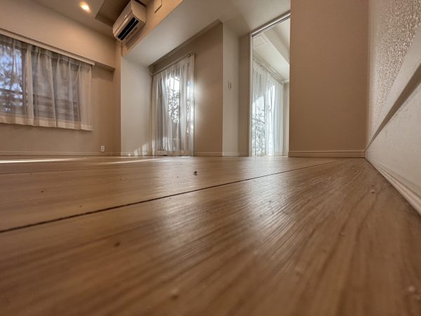 東京都墨田区フロアコーティング 施工前の様子