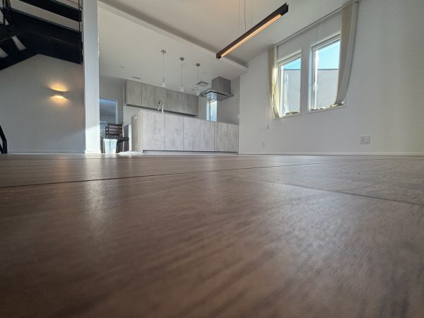 東京都世田谷区 フロアコーティング 施工前の様子