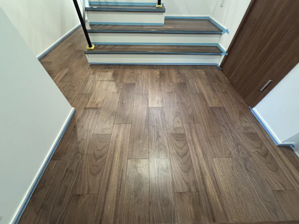 東京都世田谷区 フロアコーティング 施工前の様子