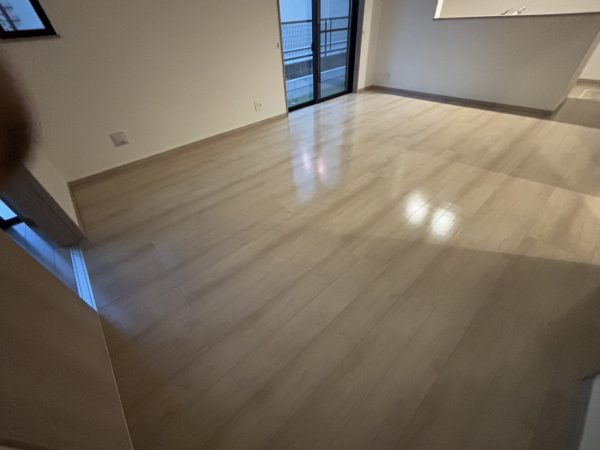 東京都町田市フロアコーティング 施工後 ガラスコーティング