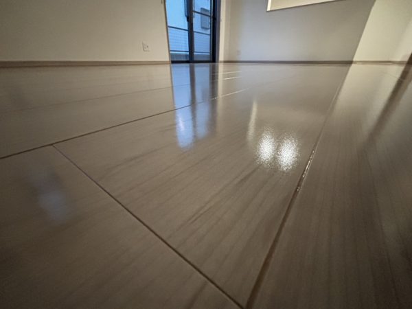 東京都町田市フロアコーティング 施工後 ガラスコーティング