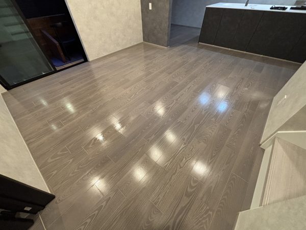 東京都清瀬市 フロアコーティング 施工後 わんスマイルコート