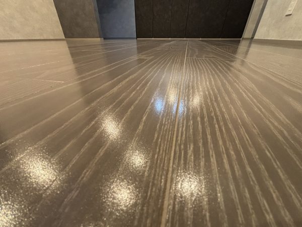 東京都清瀬市 フロアコーティング 施工後 わんスマイルコート