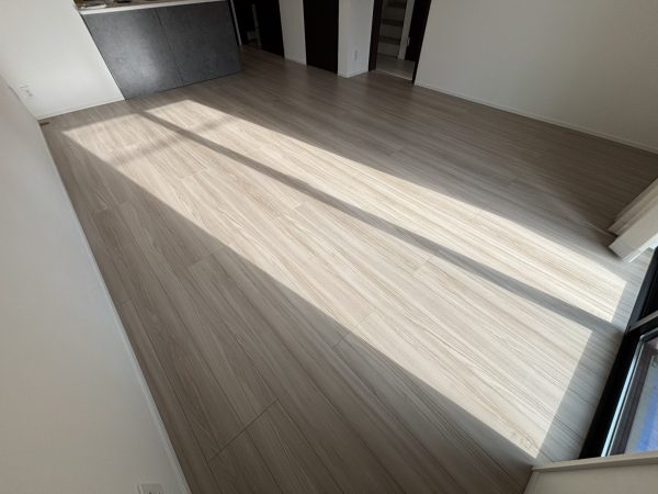 川崎市宮前区 フロアコーティング 施工前の様子