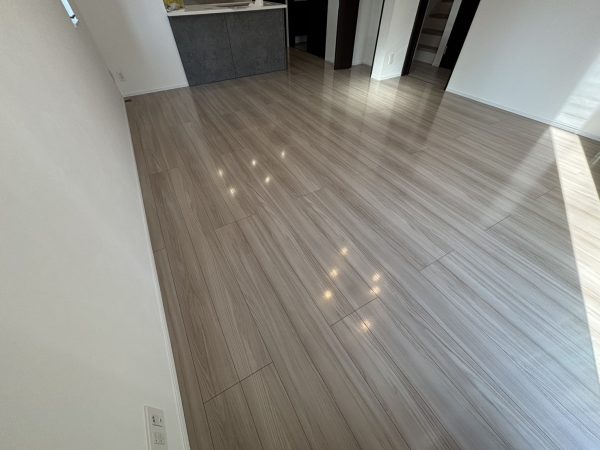 川崎市宮前区 フロアコーティング 施工後 わんスマイルコート