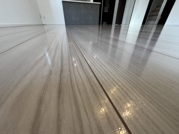 川崎市宮前区 フロアコーティング 施工後 わんスマイルコート