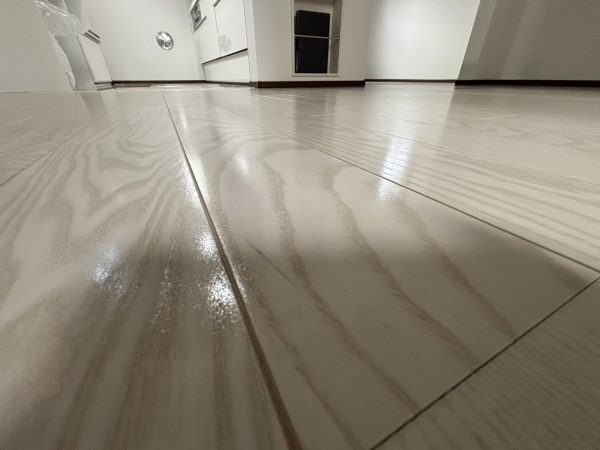 埼玉県新座市 フロアコーティング 施工後 わんスマイルコート