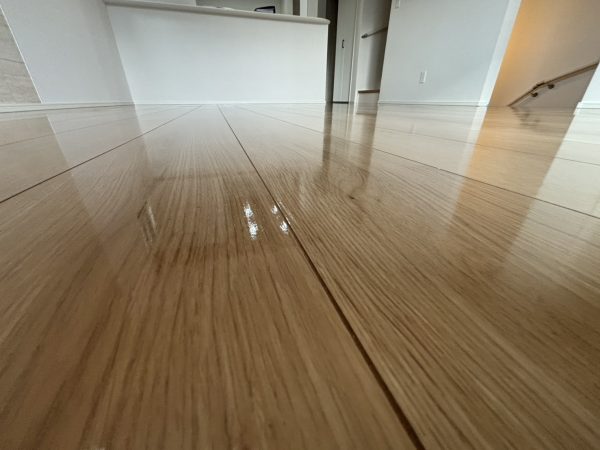 茨城県つくばみらい市 フロアコーティング 施工後 シリコンコーティング