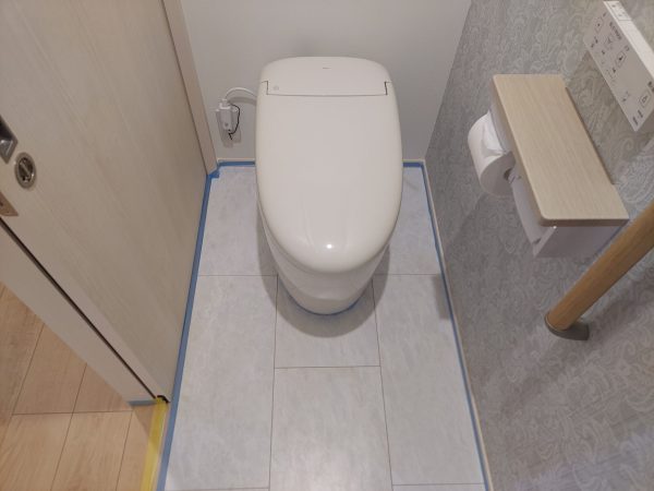 山形県山形市 フロアコーティング 施工前の様子