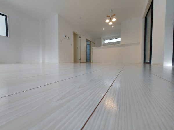 埼玉県川口市 フロアコーティング 施工後 わんスマイルコート