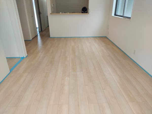 山形県山形市 フロアコーティング 施工前の様子