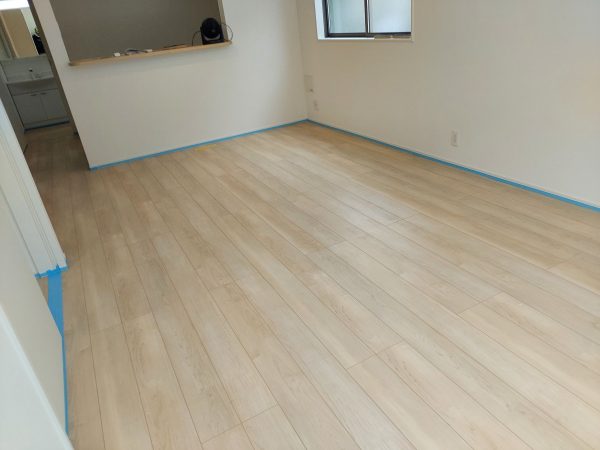 山形県山形市 フロアコーティング 施工前の様子