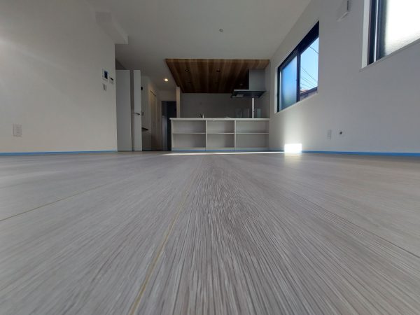 神奈川県横浜市戸塚区 フロアコーティング 施工前の様子