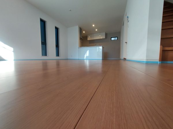 神奈川県川崎市中原区 フロアコーティング 施工前の様子