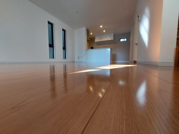 神奈川県川崎市中原区 フロアコーティング 施工後 ガラスUVコーティング