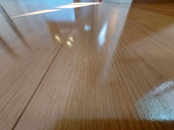 神奈川県川崎市中原区 フロアコーティング 施工後 ガラスUVコーティング