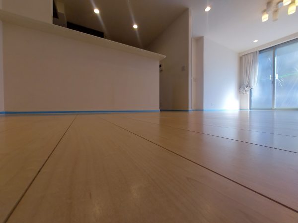 川崎市麻生区 フロアコーティング 施工前の様子
