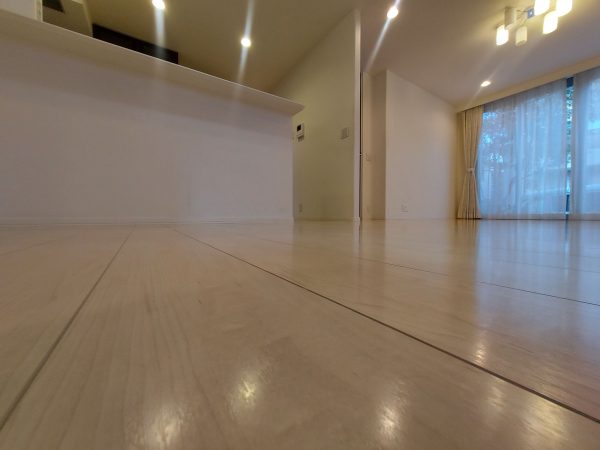 川崎市麻生区 フロアコーティング 施工後 わんスマイルコート