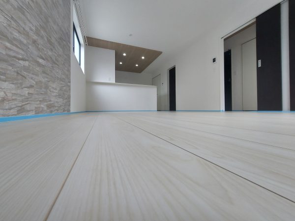 千葉県船橋市フロアコーティング 施工前の様子