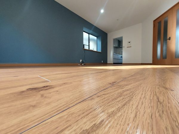千葉県松戸市 フロアコーティング 施工後 わんスマイルコート