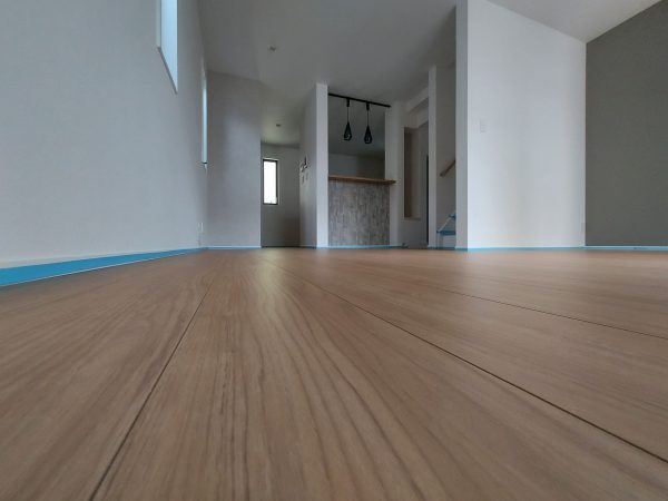 東京都北区 フロアコーティング 施工前の様子