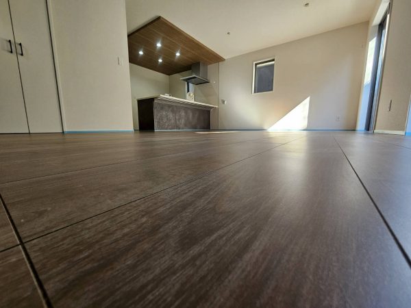 埼玉県和光市フロアコーティング 施工前の様子