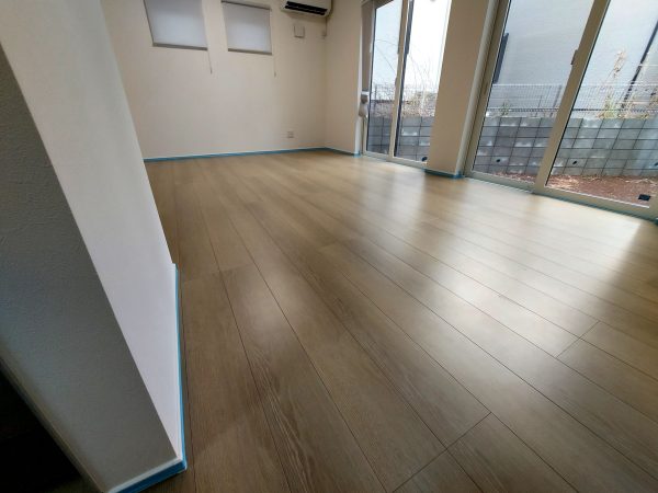 千葉県柏市 フロアコーティング 施工前の様子