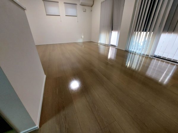 千葉県柏市 フロアコーティング 施工後 ガラスUVコーティング