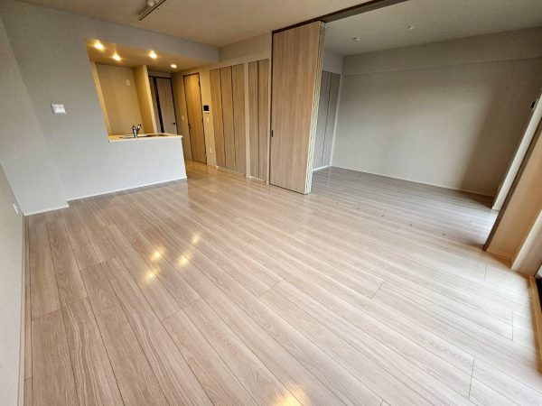 埼玉県和光市 フロアコーティング 施工後 わんスマイルコート