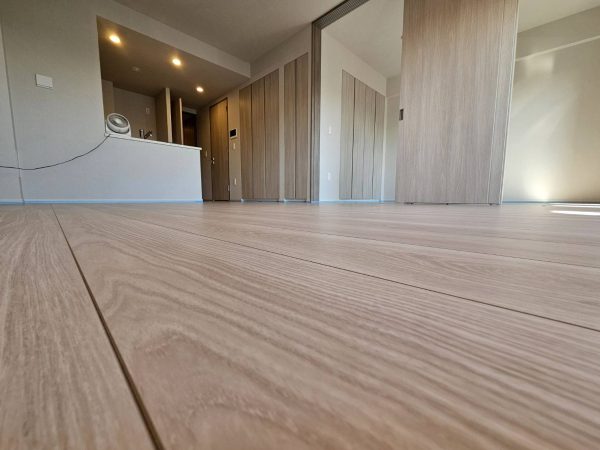 埼玉県和光市 フロアコーティング 施工前の様子