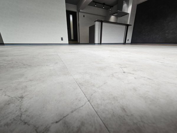 千葉県市川市 フロアコーティング 施工前の様子