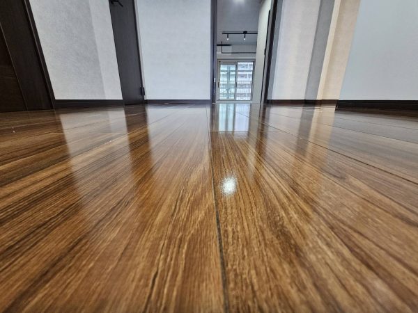 千葉県市川市 フロアコーティング 施工後 わんスマイルコート