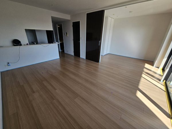 東京都板橋区 フロアコーティング 施工前の様子