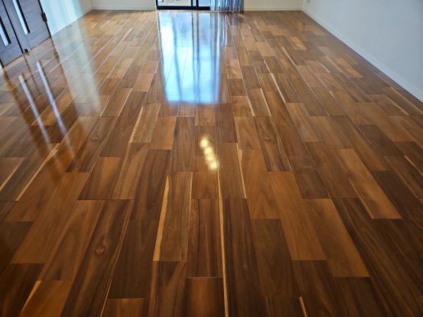 川崎市高津区 フロアコーティング 施工後 わんスマイルコート