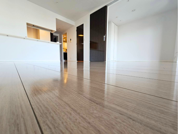 東京都板橋区 フロアコーティング 施工後 ガラスUVコーティング