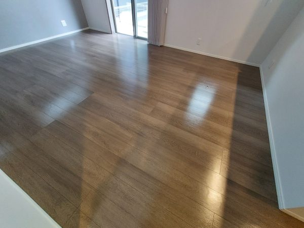 千葉県流山市フロアコーティング 施工後 ガラスコーティング