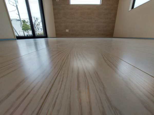 東京都江戸川区 フロアコーティング 施工前の様子