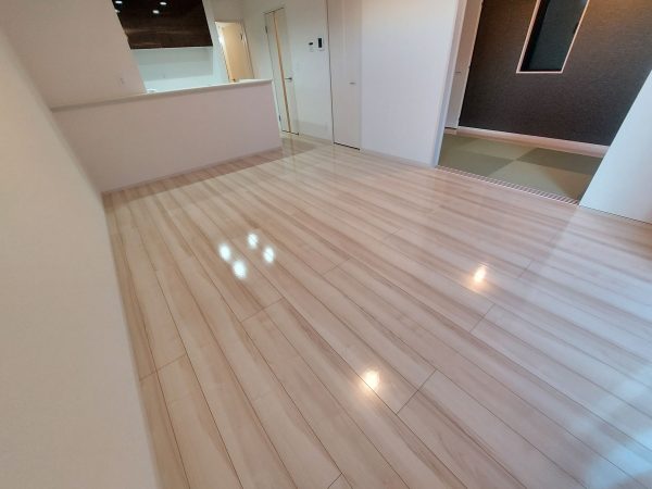 神奈川県横浜市 フロアコーティング 施工後 ガラスUVコーティング